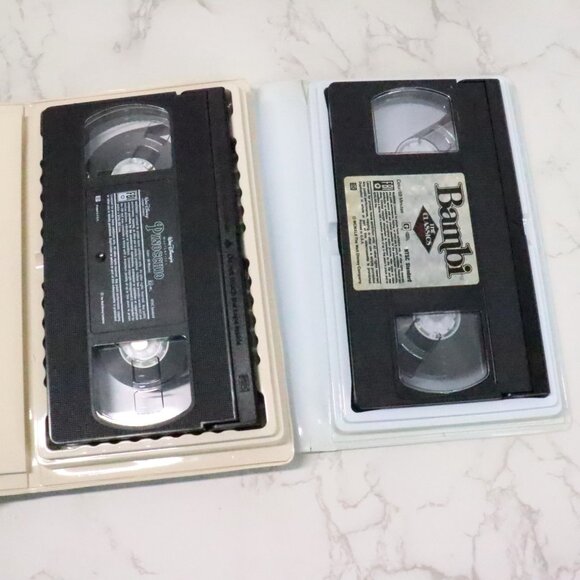 7pc Mixed Vintage 90s Disney VHS Tape Movie Bundle Lot Black Diamond Masterpiece - Picture 6 of 10